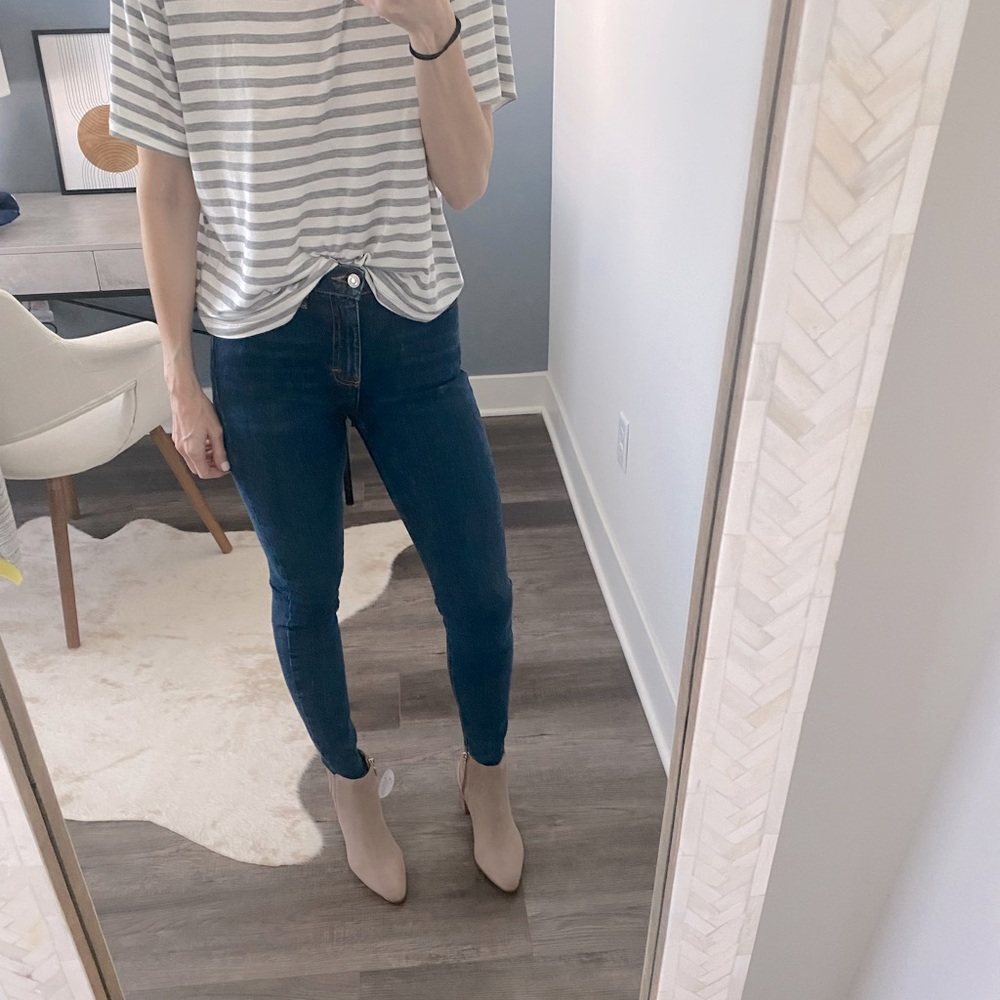 TOPSHOP Jamie Jeans Ankle Indigo Size 26 - NEW - Picture 2 of 9